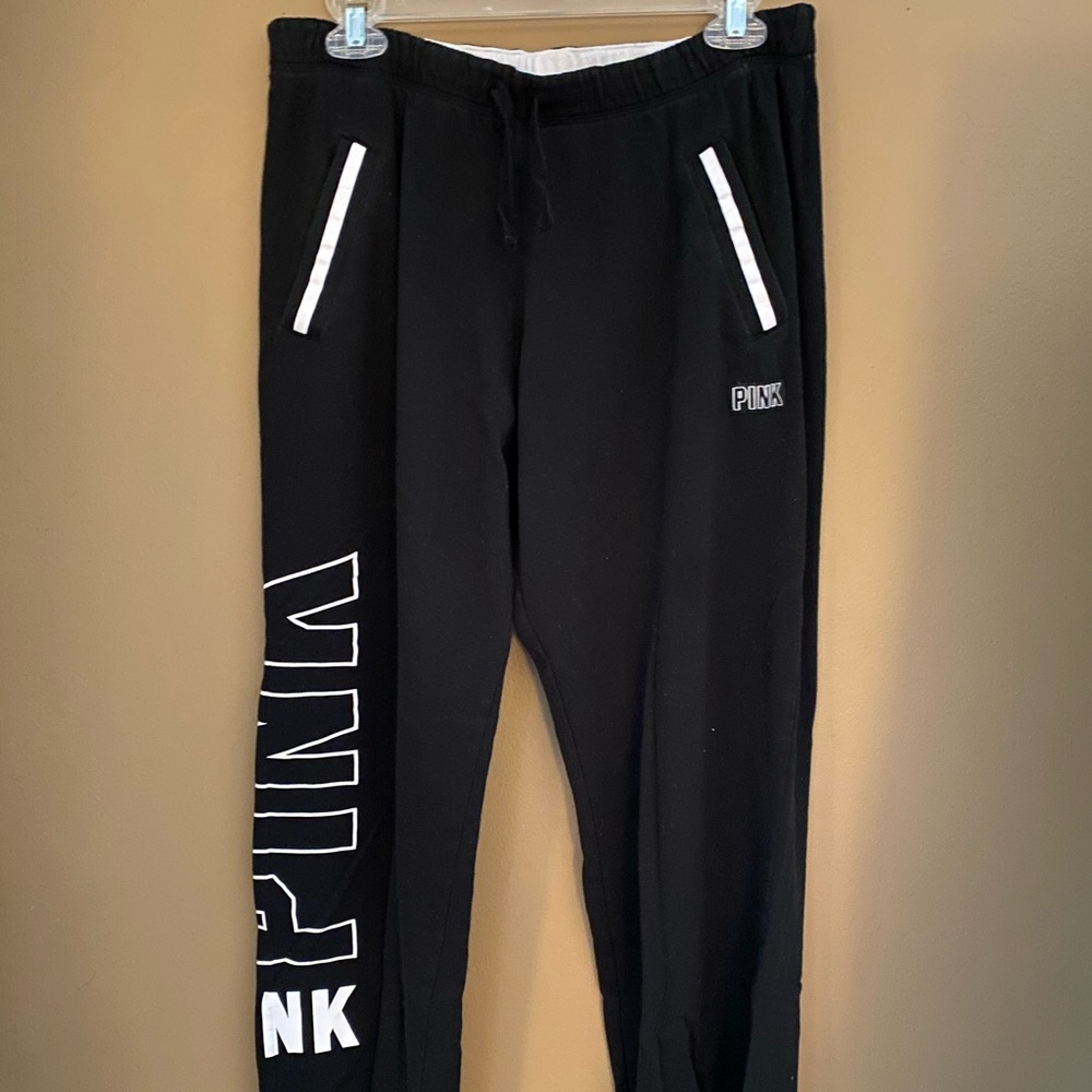 VS PINK Open Bottom Sweatpants